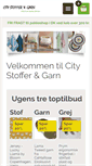 Mobile Screenshot of citystoffer.dk